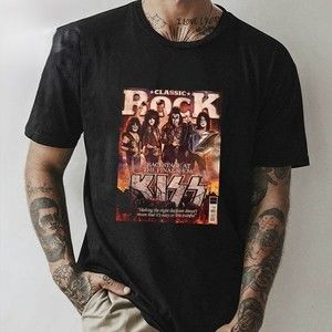 Classic Rock Mag Kiss Band Feb 2024 Fan Gifts Classic Graphics T-Shirt